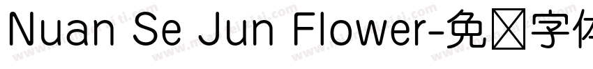 Nuan Se Jun Flower字体转换